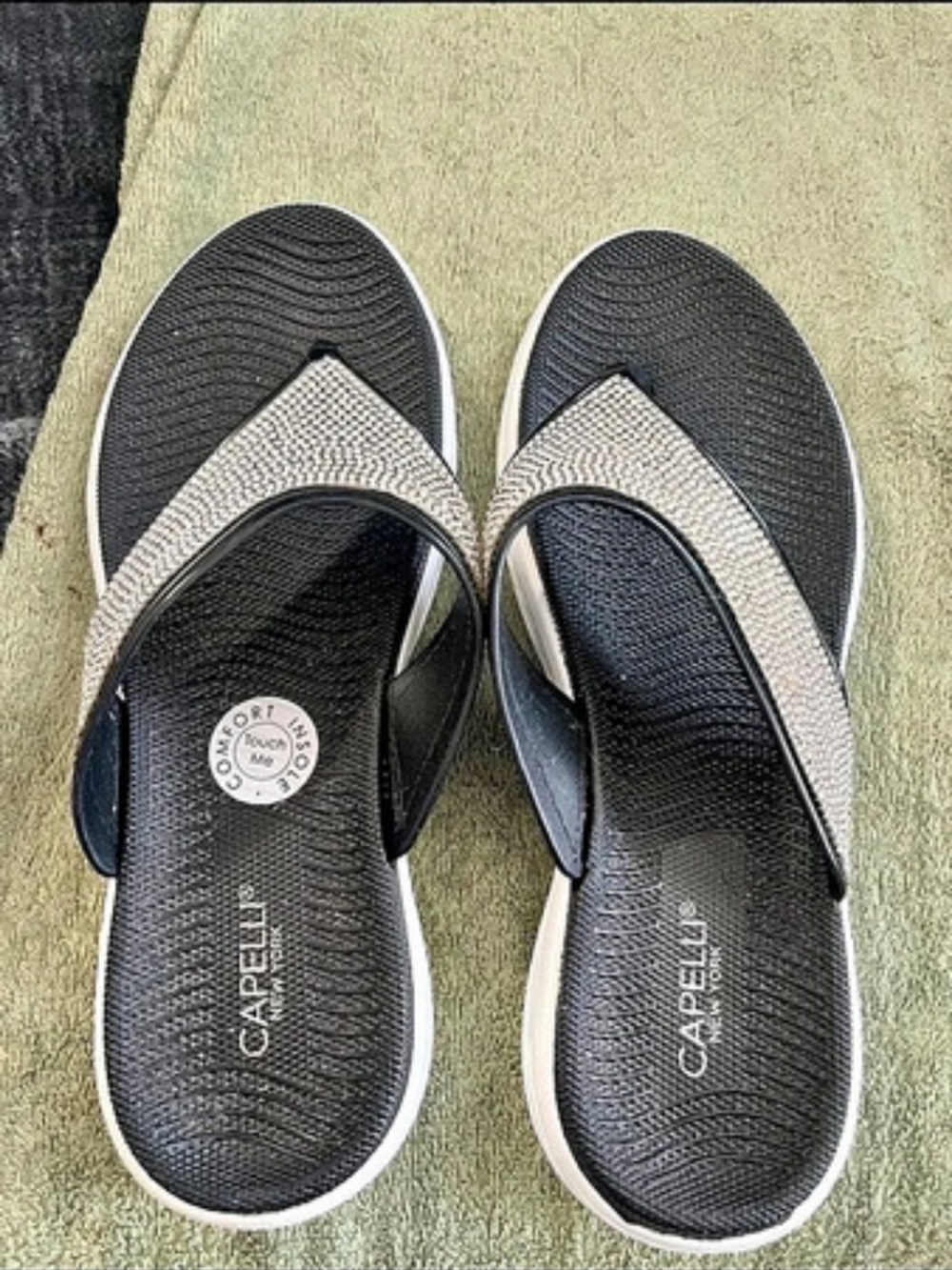 Capelli NY Black & White Sandals